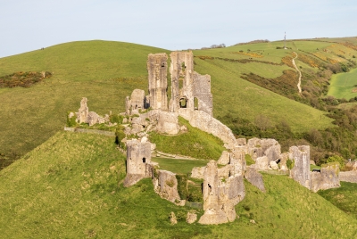 Corfe Castle Dorset UK 2024